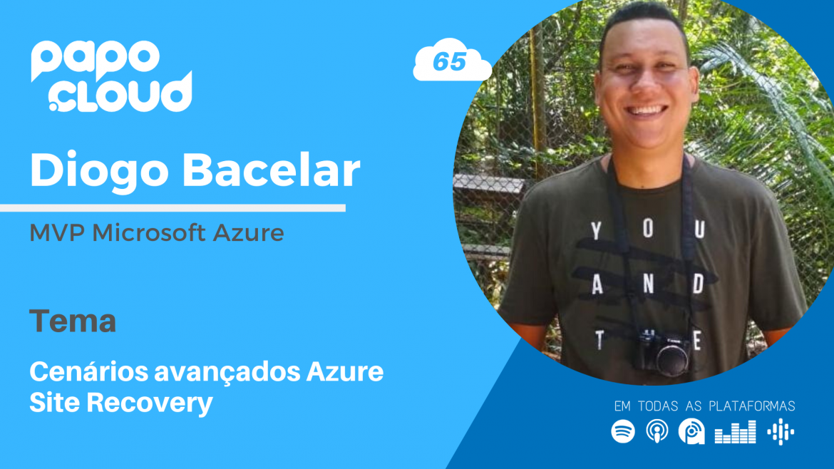 Papo Cloud 065 - Cenários avançados Azure Site Recovery com Diogo Barcelar MVP Azure