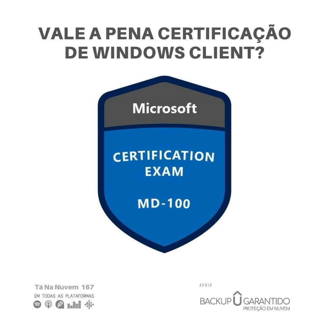 Vale a pena certificação de Windows Client