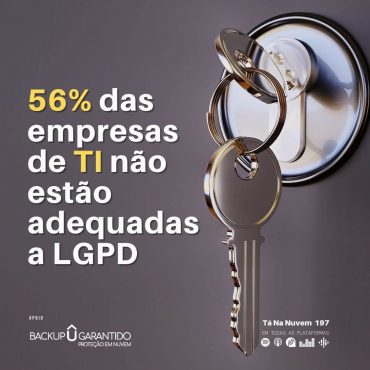 56% da empresas de TI não estão adequadas a LGPD