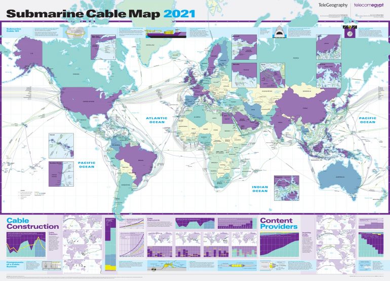 Tá Na Nuvem 278 - O mercado de Cabos Submarinos e a influência no mercado de Cloud Computing