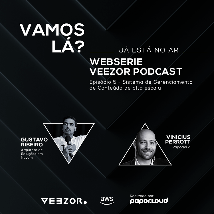 Veezor podcast - Sistema de Gerenciamento de Conteúdo de alta escala