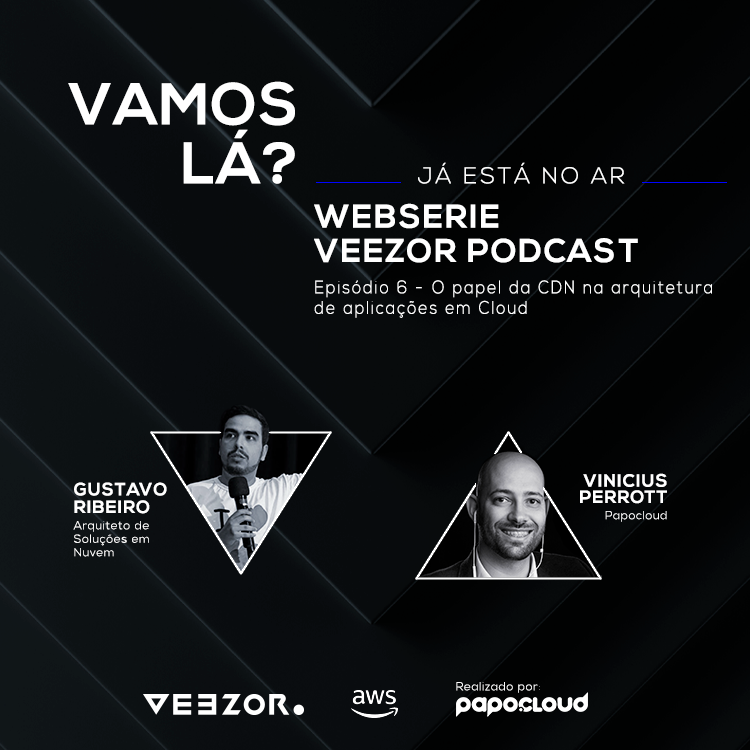 VEEZOR Podcast - O papel da CDN na arquitetura de aplicações em Cloud - Gustavo Ribeiro