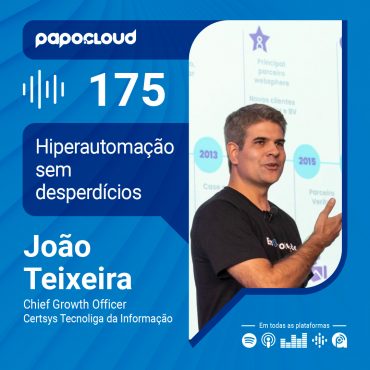 Papo Cloud 175 - Hiperautomação sem desperdícios- João Teixeira - Certsys