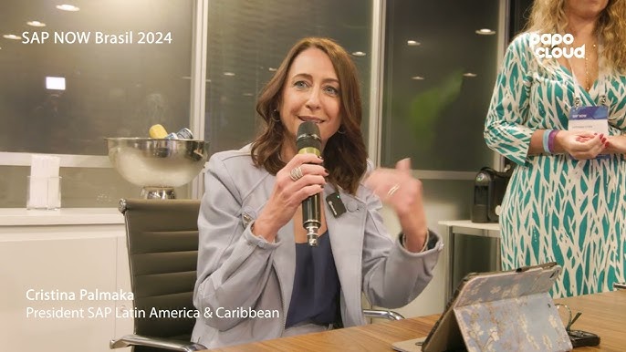 SAP NOW Brasil 2024 - Cristina Palmaka - CEO SAP para a América Latina #sapnow